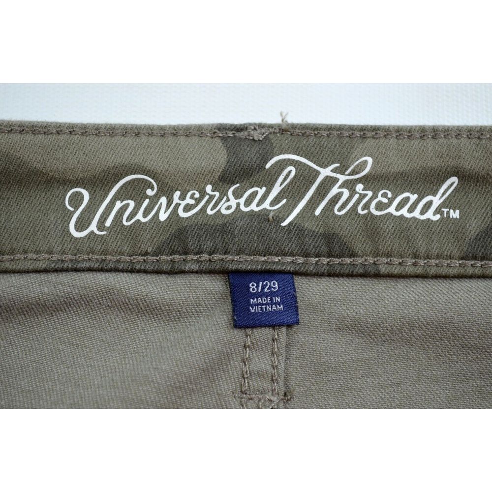 Universal Thread‎ Camo Jeans Womens High-Rise Cropped Skinny Size  8 Inseam 25" - Picture 10 of 14